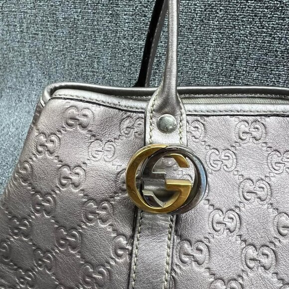 Gucci GG Leather Tote Bag 470-032925 - Picture 5 of 14